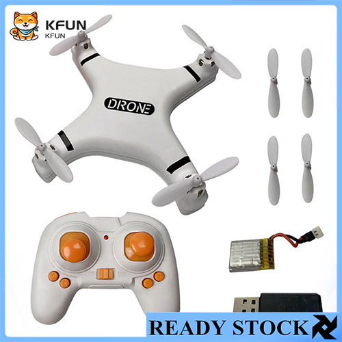 Kfun 2.4G New Super Mini Remote Control Aircraft Pocket UAV Four axis Airplane Plane Drone Drone For Kids 039