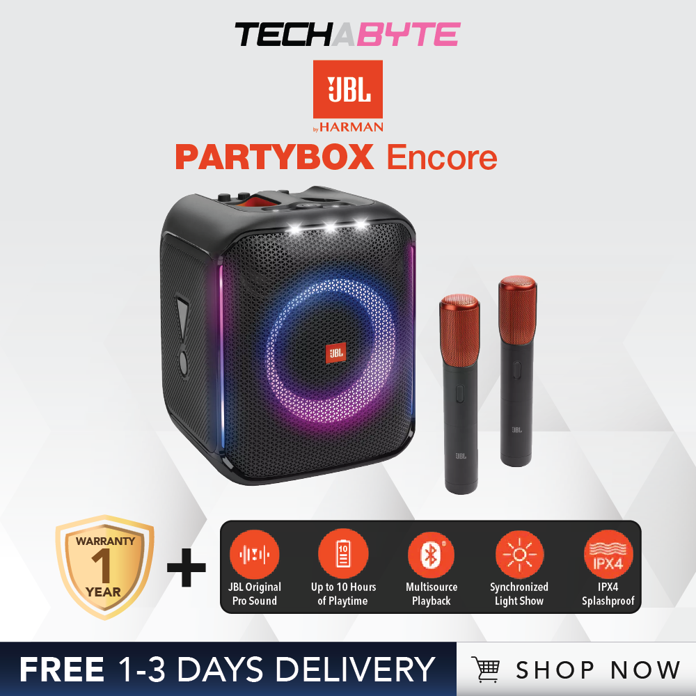 JBL Partybox Encore Portable Party speaker with 100W Powerful Sound