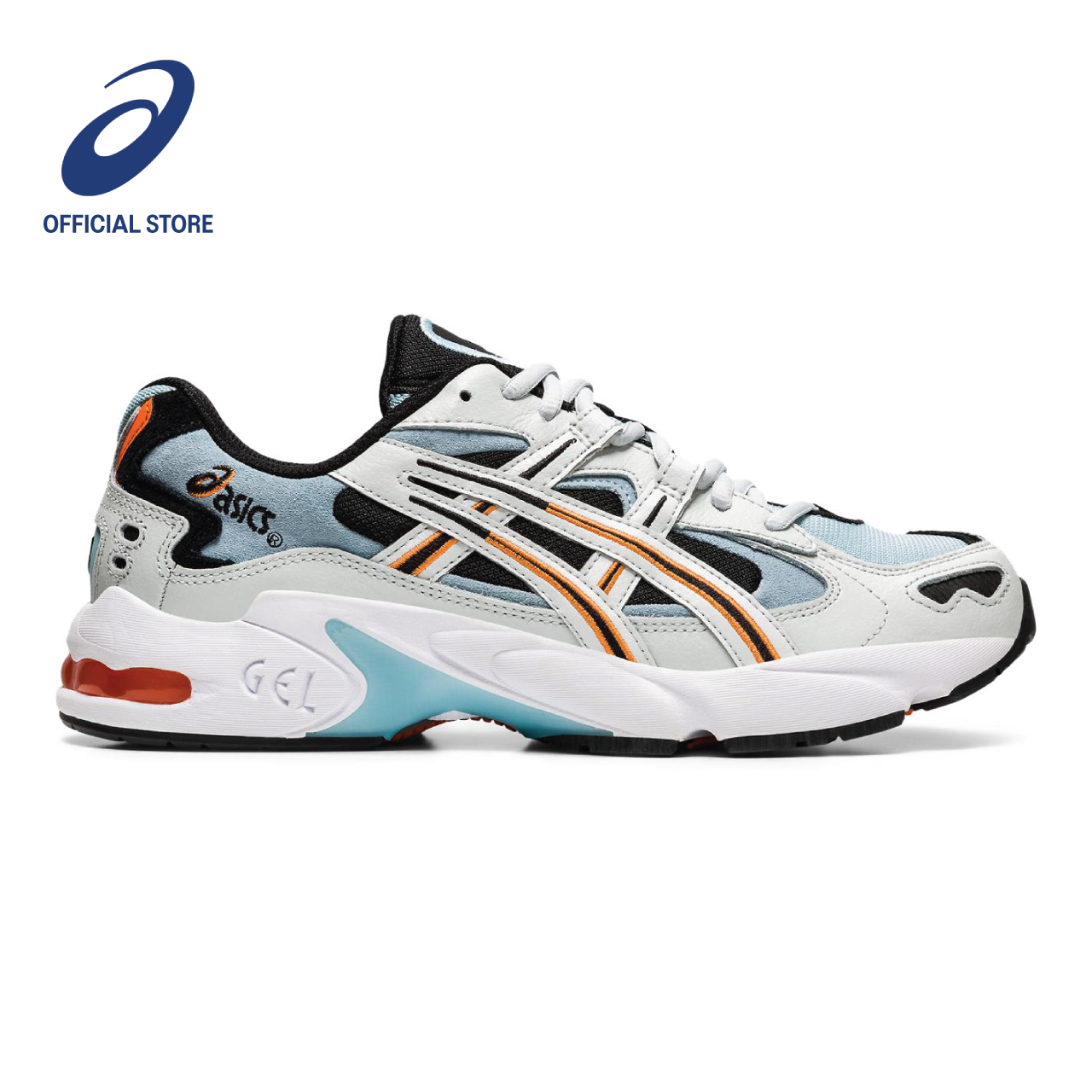 ASICS Men GEL-KAYANO 5 OG Sportstyle Shoes in Polar Shade/Smoke Blue