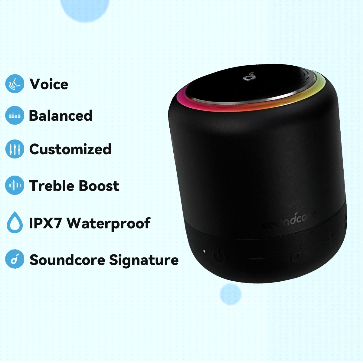 Anker Soundcore Mini 3 Pro Portable Bluetooth Speaker