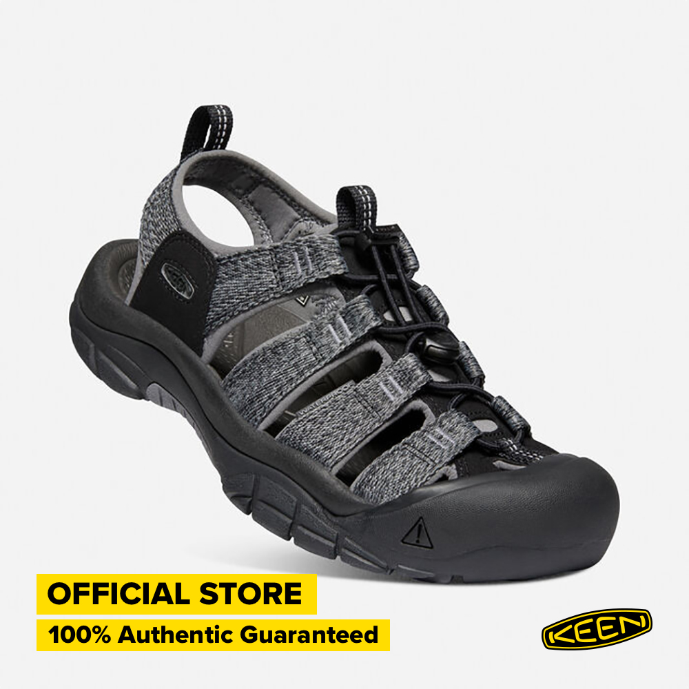 KEEN MEN'S NEWPORT H2 - BLACK/STEEL GREY