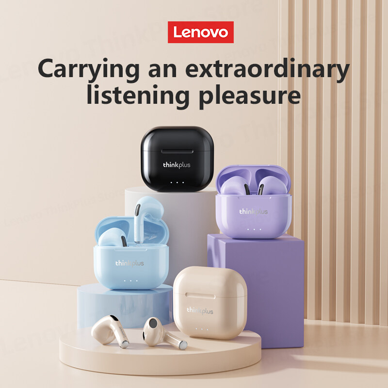 Lenovo  LP40II  TWS Bluetooth Earphone Brand Quality Mini Wireless Earbuds Sport Gaming Bluetooth Headset with Mic Support Call Video Latest style in 2023
