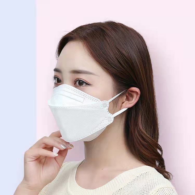 【Fast delivery MASK】Evetion 50pcs KF94 Face Mask Reusable Washable Korean original n 95 Face Mask 4 Ply Non-woven Breathing 3D Mask KN 95 Adult Mask White Black