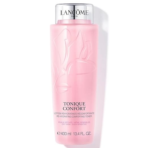 Lancôme Tonique Confort Hydrating Face Toner - with Hyaluronic Acid, Acacia Honey, and Sweet Almond Oil - for Improved Skin Hydration